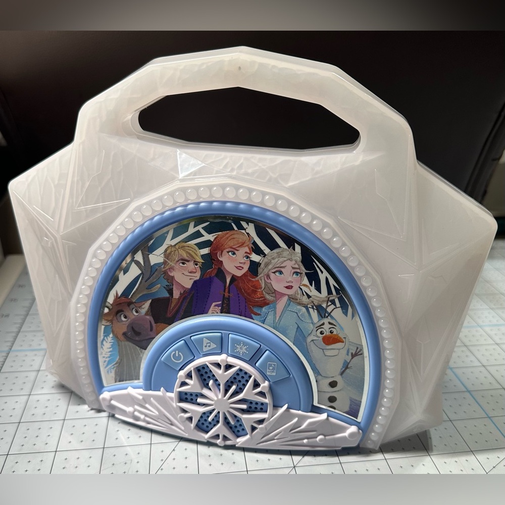 Disney Frozen Sing Along Boombox Light Up Music Karaoke Microphone Children 3+
